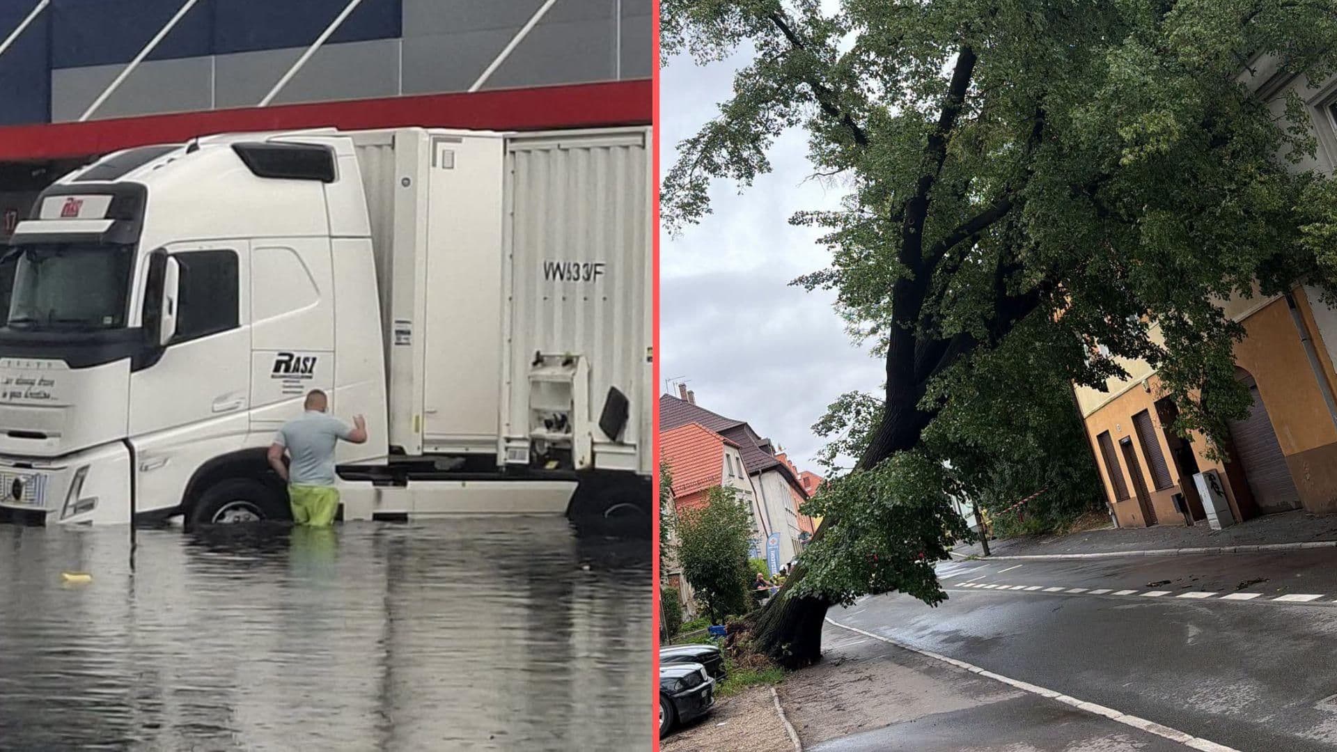 Armagedon na Dolnym Śląsku! Setki interwencji strażaków i ewakuacja obozów