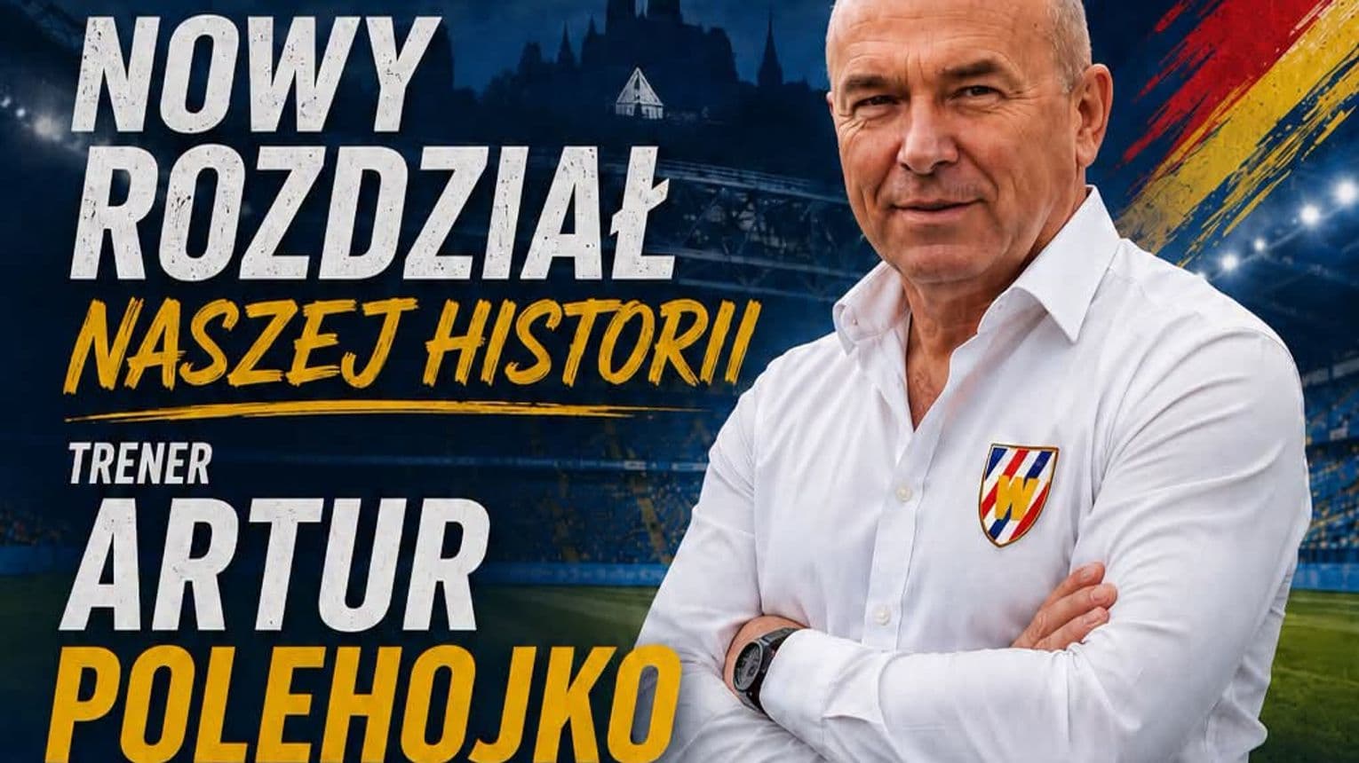 Artur Polehojko nowym trenerem WKS Włocłavia Włocławek. Klub rozpoczyna nowy etap