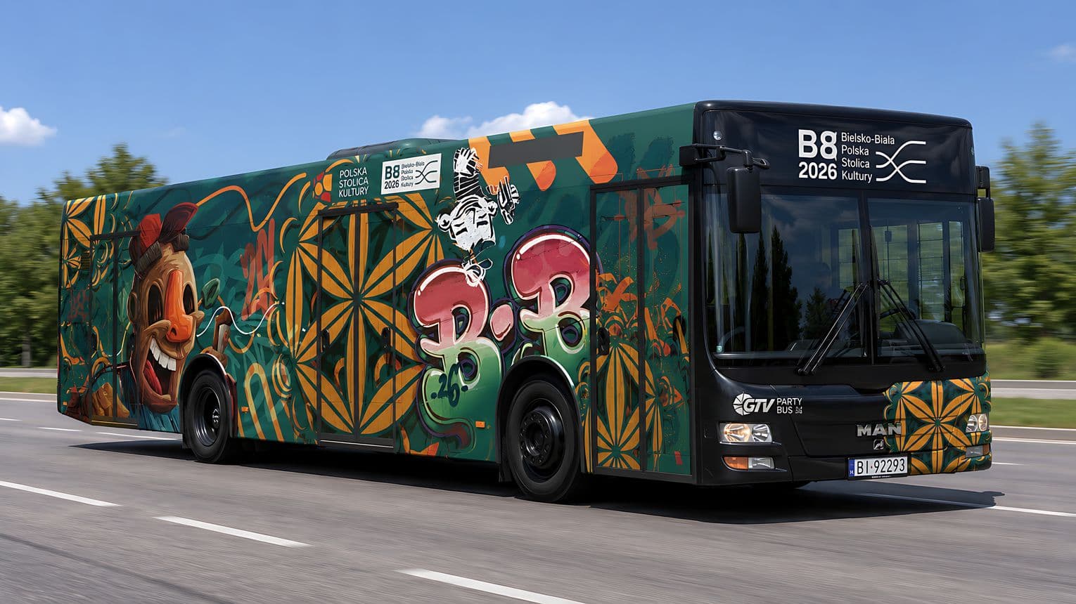 Autobus Polskiej Stolicy Kultury przyjedzie do Lublina. Będą warsztaty, wystawy i wieczorne PartyBus