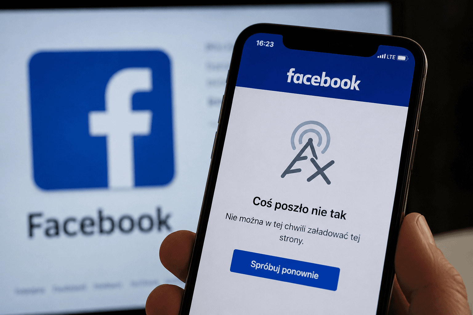 Awaria Facebooka. Konta niedostępne