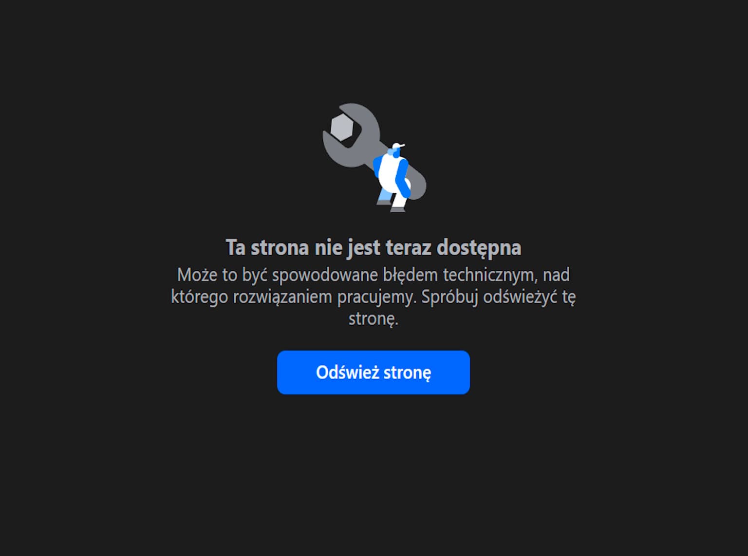 Awaria Facebooka. Użytkownicy zgłaszają problemy z dostępem do serwisu