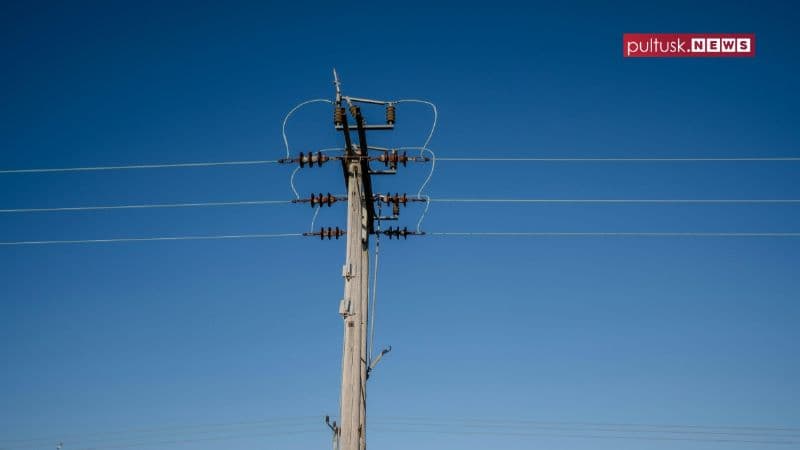 Awaryjne i planowane wyłączenia prądu w powiecie pułtuskim. Sprawdź, gdzie dziś zabraknie energii