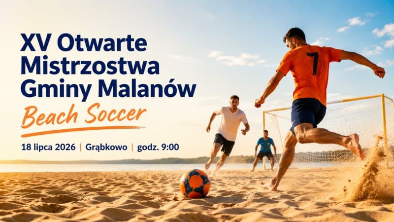 Beach Soccer w Grąbkowie. Ruszają zapisy do turnieju
