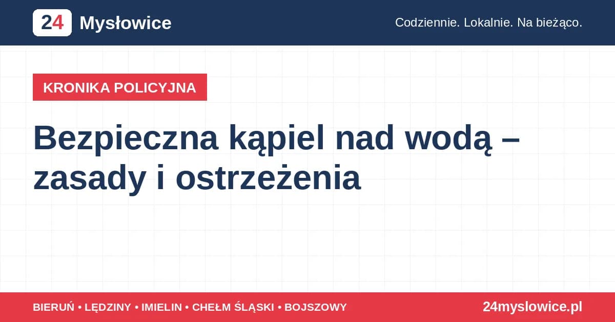 Bezpieczna kąpiel nad wodą – zasady i ostrzeżenia Podstawowe zasady bezpiecznego wypoczynku nad wodą: nie pij przed pływaniem, używaj kapoków i miej nadzór dorosłych. 9 godzin temu
