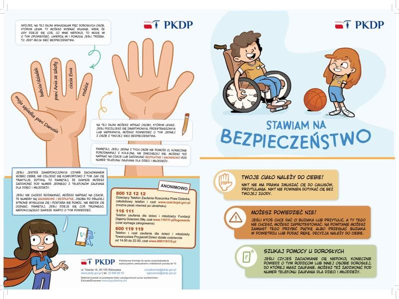 Bezpieczne wakacje dzieci i młodzieży