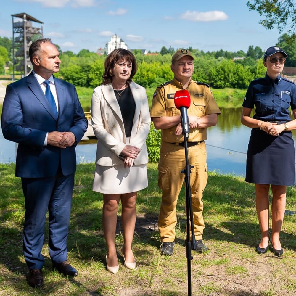 Bezpieczniej nad wodą w regionie siedleckim