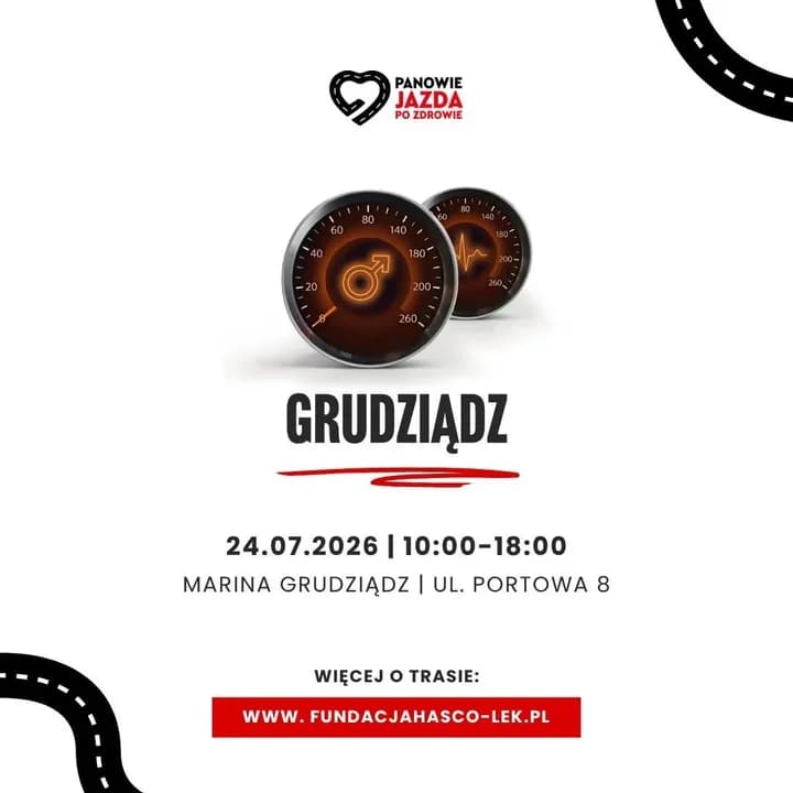 Bezpłatne badania dla mężczyzn w Grudziądzu. HascoBus przy Marinie