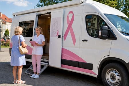 Bezpłatne badania mammograficzne. Diagnostyka w sierpniu
