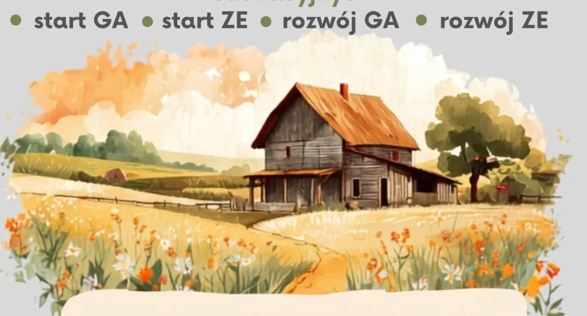 Bezpłatne szkolenie dla rolników. Jak rozwinąć agroturystykę i zagrody edukacyjne?