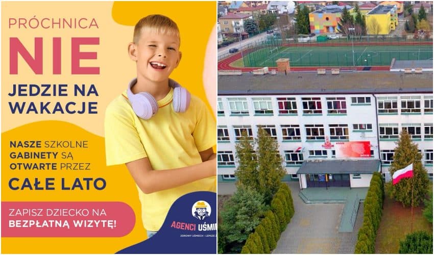Bezpłatny dentysta dla dzieci w Wysokiem Mazowieckiem. Gabinet w LO przyjmuje przez całe wakacje