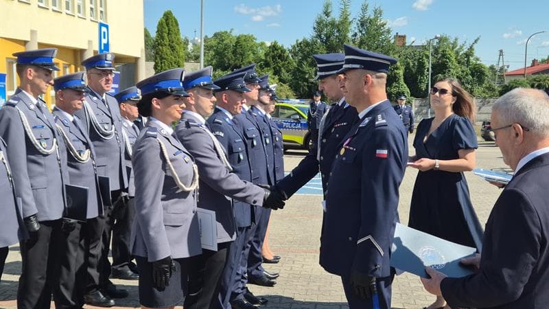 Bezpośredni odnośnik do Obchody Święta Policji w wieruszowskiej komendzie