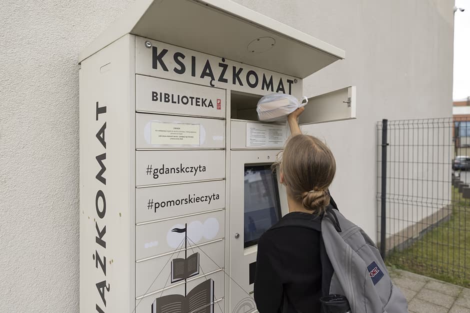Biblioteka dostępna 24/7. Sprawdź, gdzie w Gdańsku stoją książkomaty