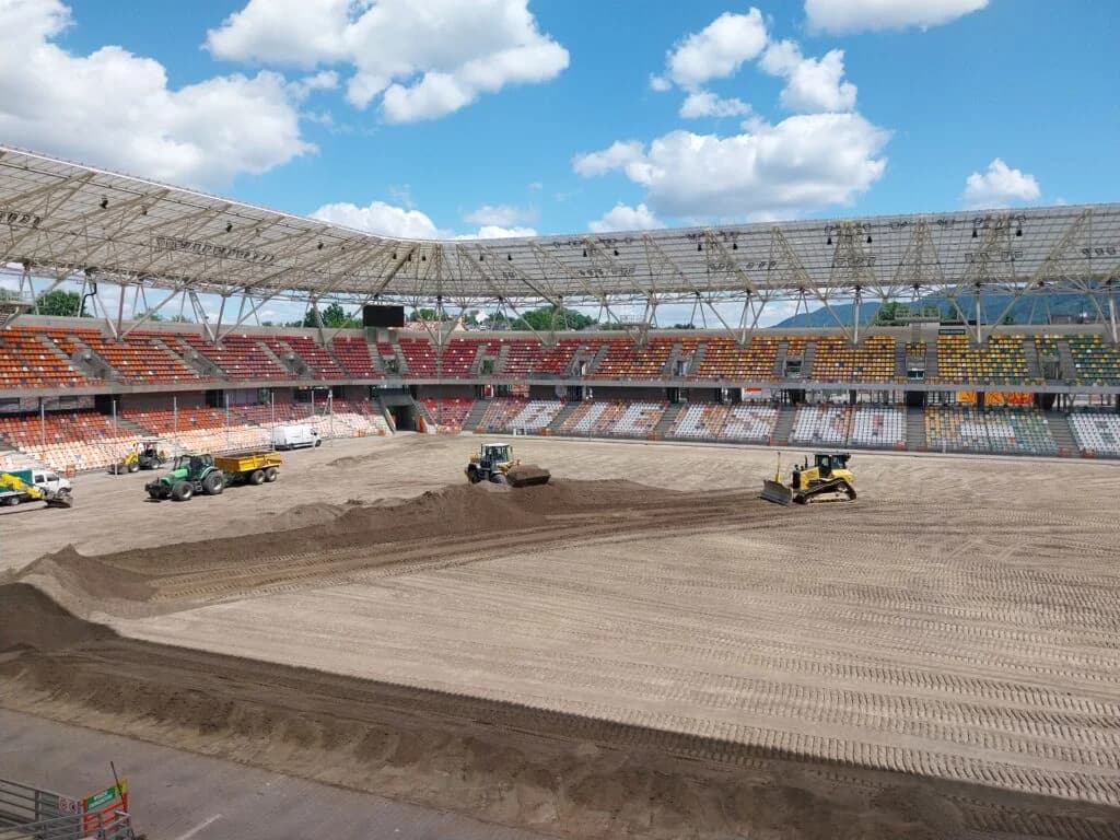 Bielsko-Biała: Stadion Miejski czeka wymiana murawy przed mistrzostwami świata U-20 kobiet