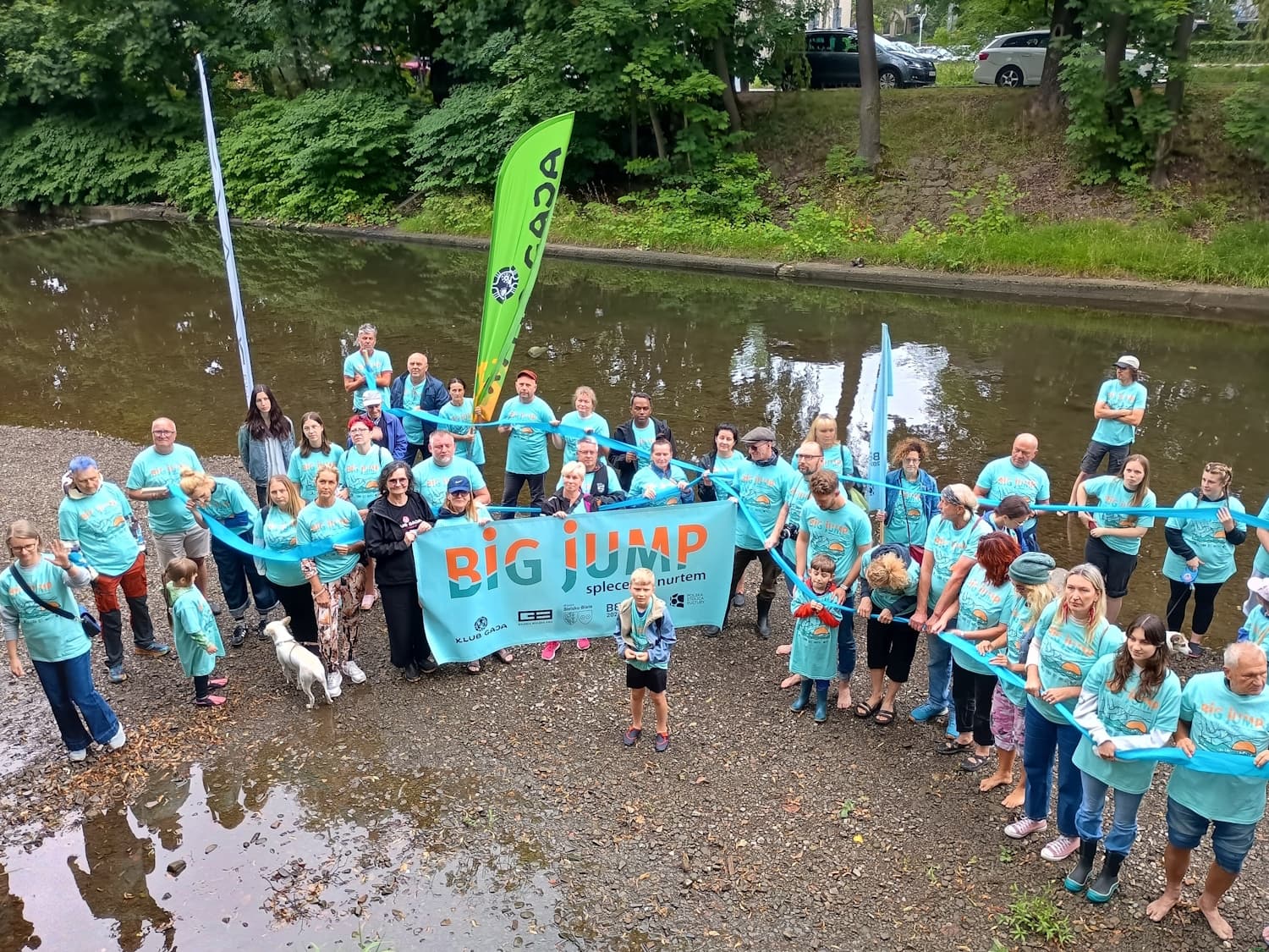 Big Jump, czyli spleceni z nurtem dla ochrony rzek | ZDJĘCIA