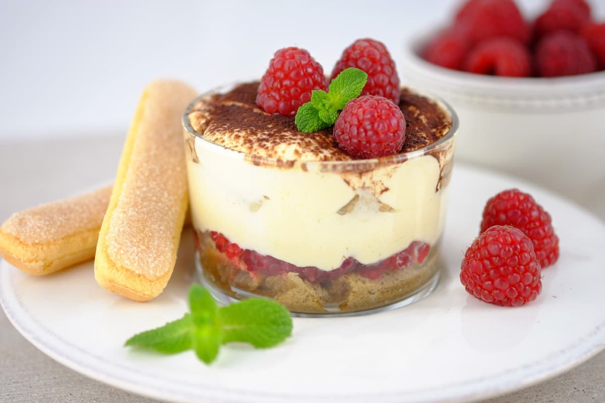 Biorę maliny i mascarpone. W 10 minut robię luksusowy deser