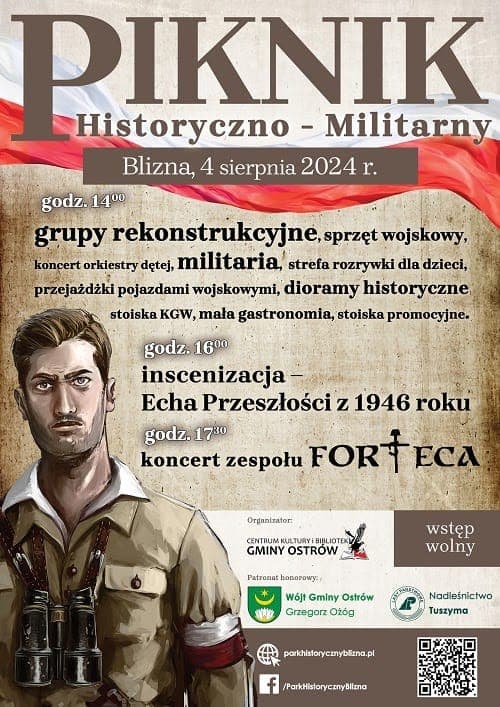 Blizna – Park Historyczny: Piknik 2024 – 4 sierpnia