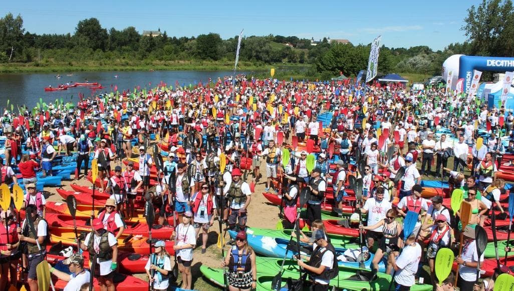 Bugiem popłynie „500 kajaków”