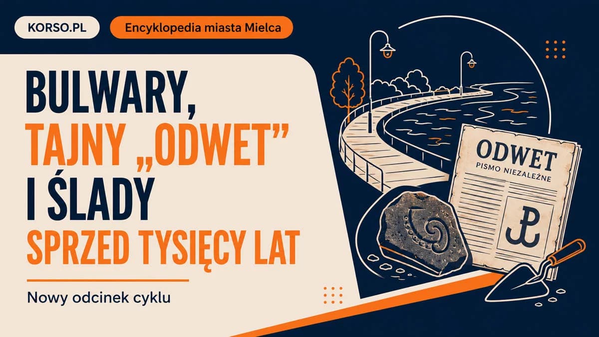Bulwary, tajny „Odwet” i ślady sprzed tysięcy lat. Nowy odcinek Encyklopedii miasta Mielca