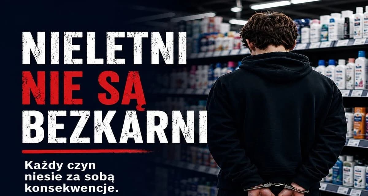 Bytom: 16-latek ukradł towary za 1400 zł ze sklepu Rossmann