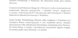 CBA wkroczyło do Starostwa