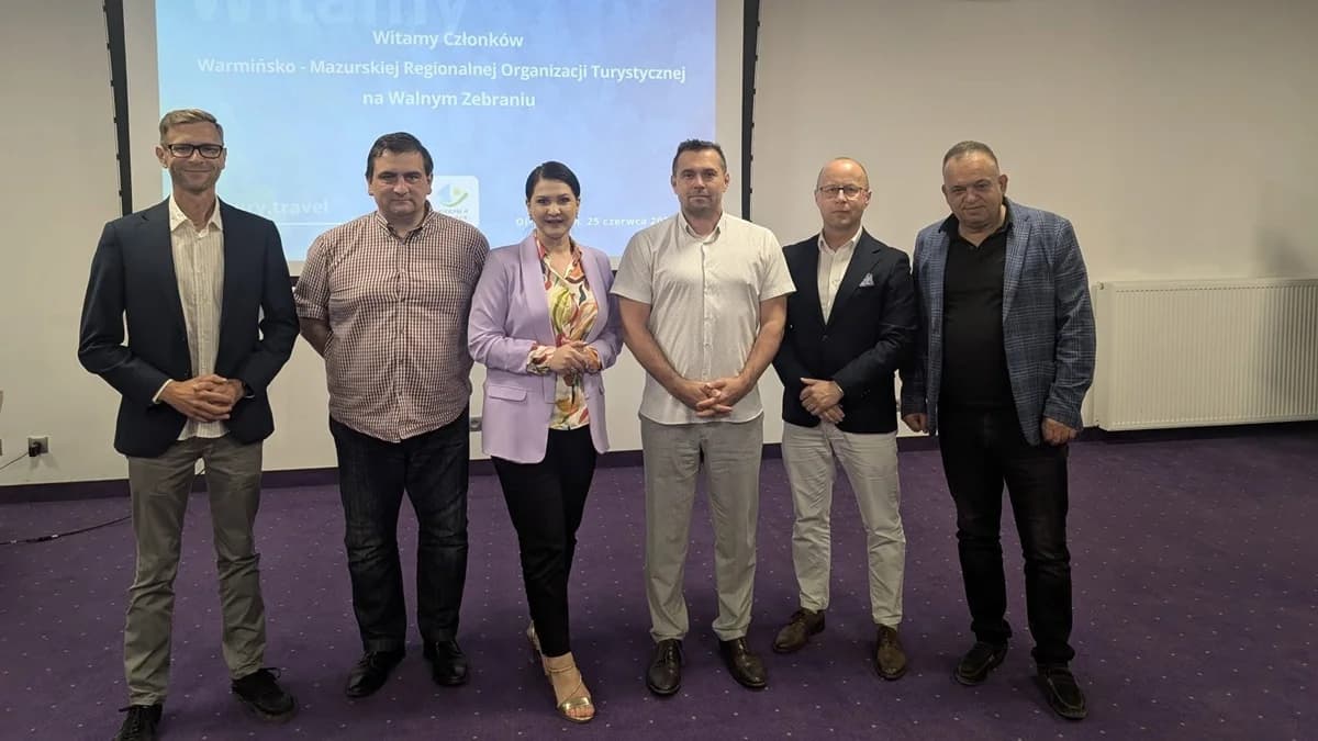 Cezary Wawrzyński i Marlena Rogowska w zarządzie Warmińsko-Mazurskiej Regionalnej Organizacji Turystycznej