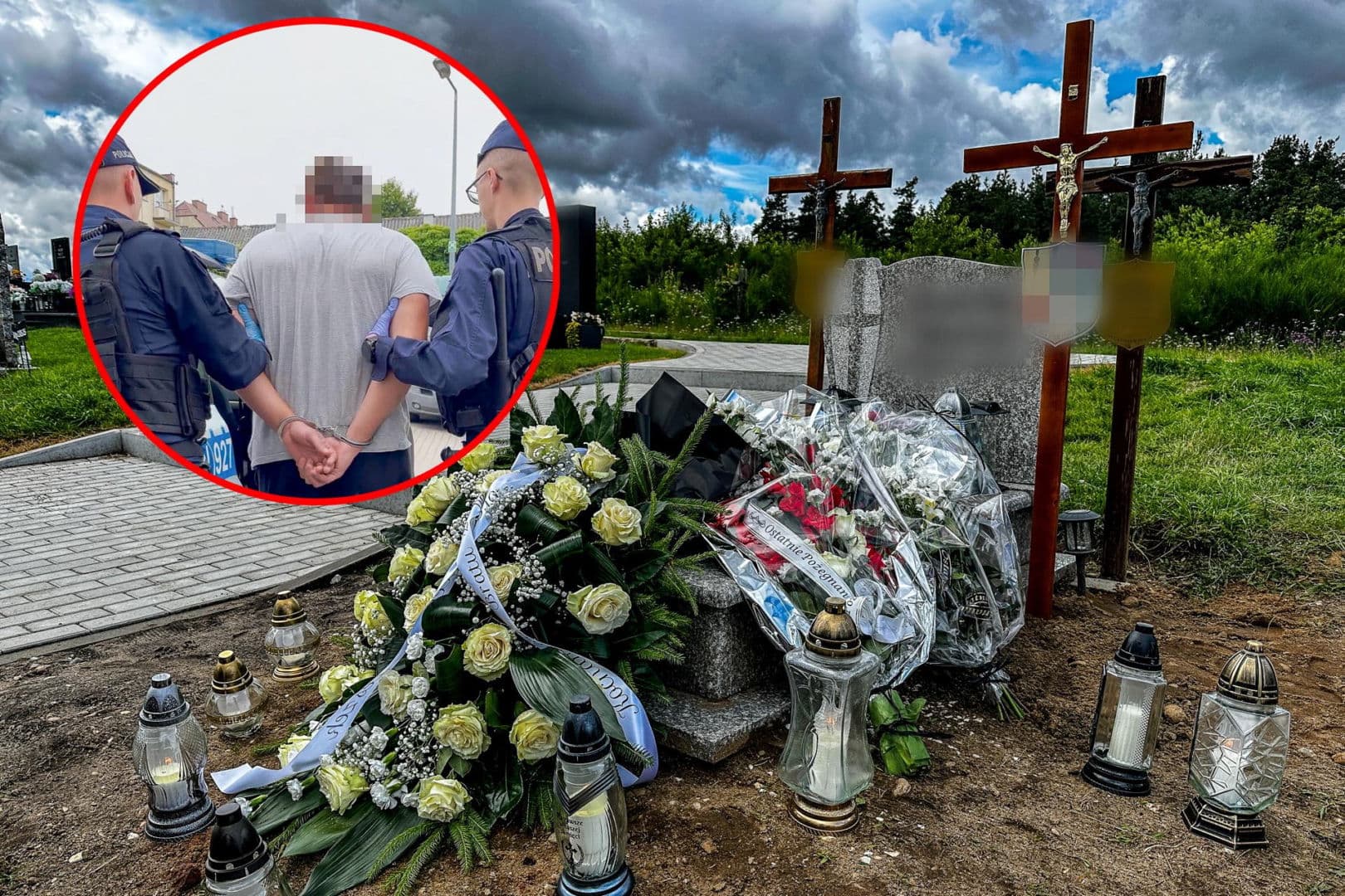 Chciał obronić partnerkę. Po brutalnym ataku spoczął obok swoich trzech braci