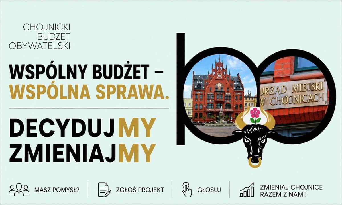 Chojnicki Budżet Obywatelski 2025 pod lupą. Co dzieje się z 14 projektami za 3 mln zł?