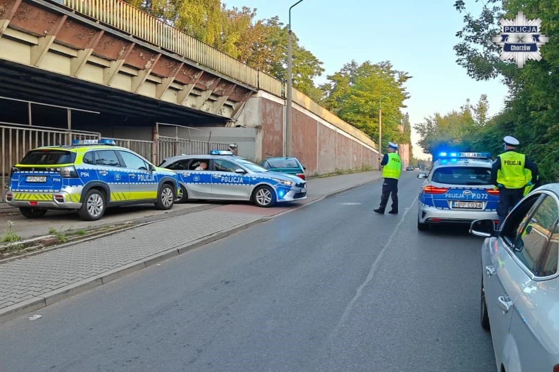 Chorzów: Sześciu pijanych kierowców zatrzymanych podczas akcji "Trzeźwość