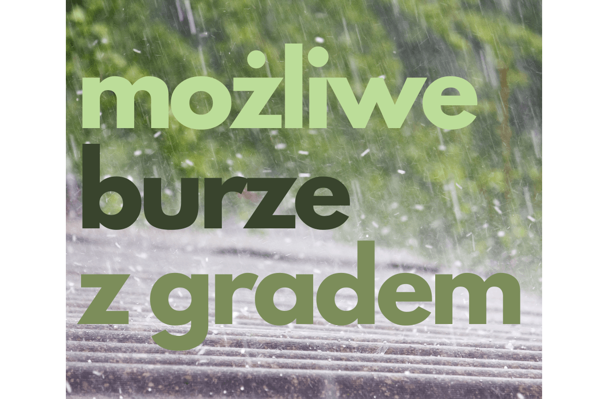 Cieszyn: Ostrzeżenie meteorologiczne przed burzami