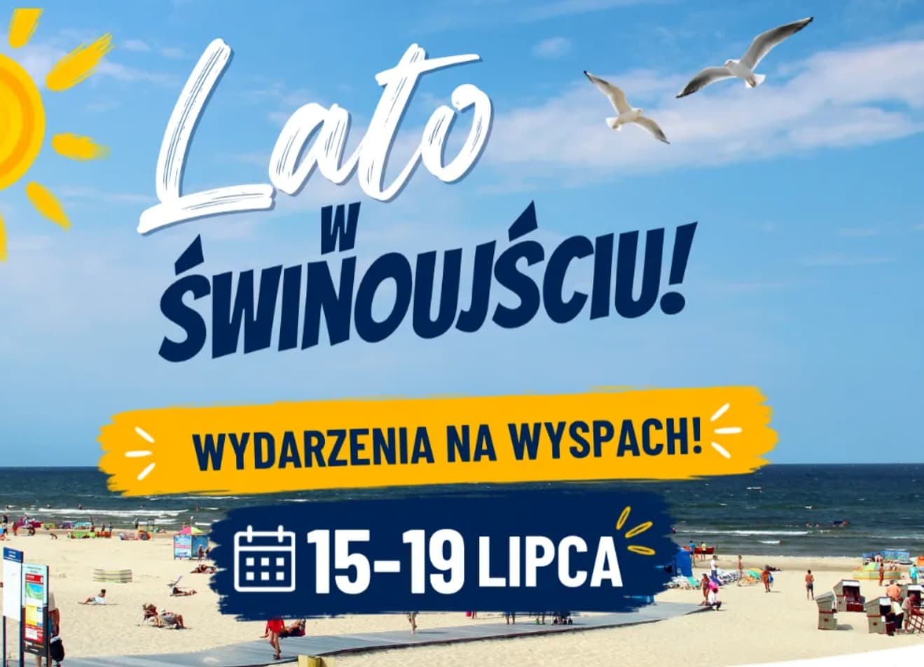 Co się dzieje w Świnoujściu w nadchodzący weekend? Muzyka, kultura, kulinaria i plaża…