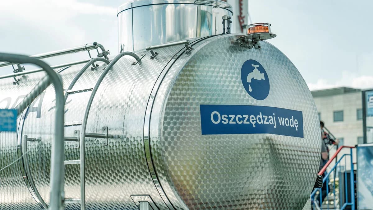 Co się stało? Dyrektor przerywa urlop. Dostawa czystej wody zapewniona. Sprawdź, kiedy dojedzie beczkowóz