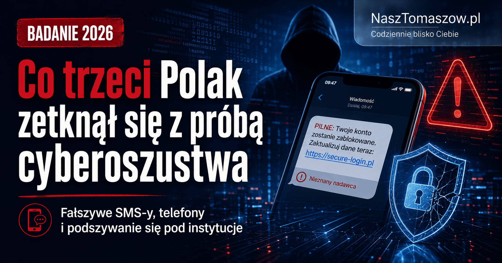 Co trzeci Polak na celowniku cyberoszustów. Jeden telefon może kosztować oszczędności całego życia