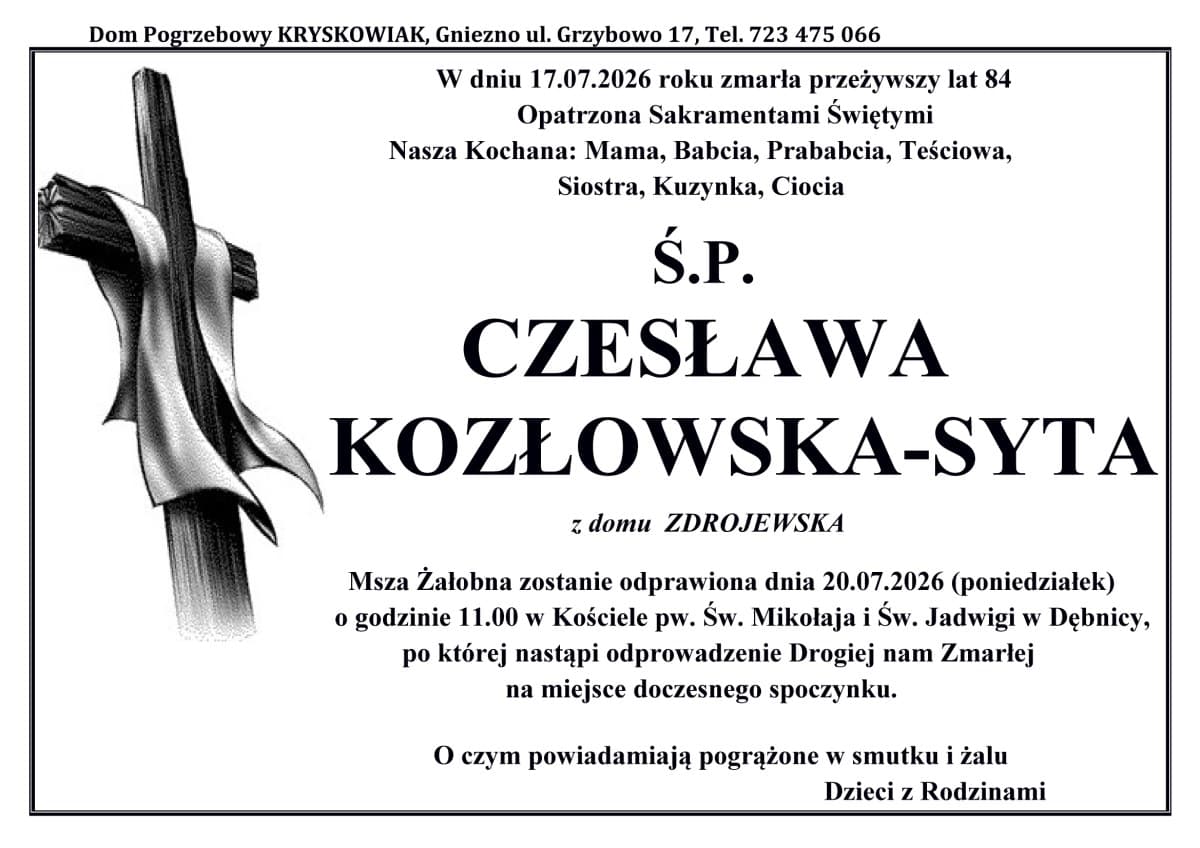 Czesława Kozłowska-Syta