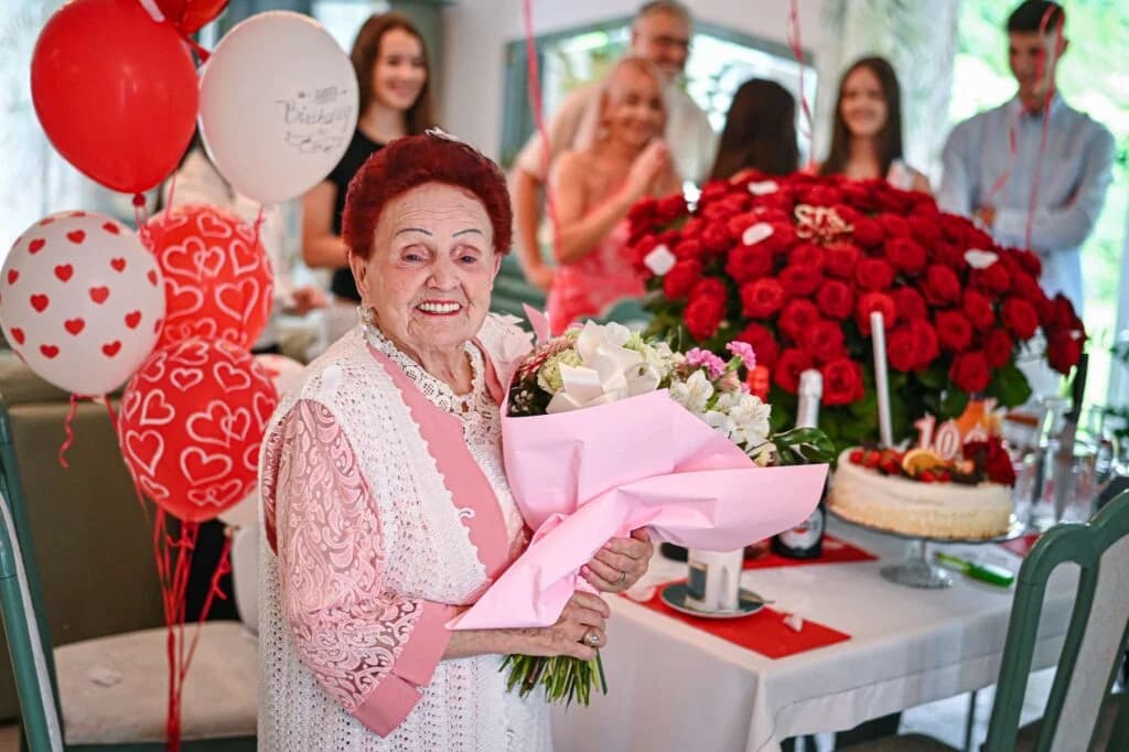 Częstochowa: Anna Dudek świętowała setne urodziny. Gratuacje od władz miasta