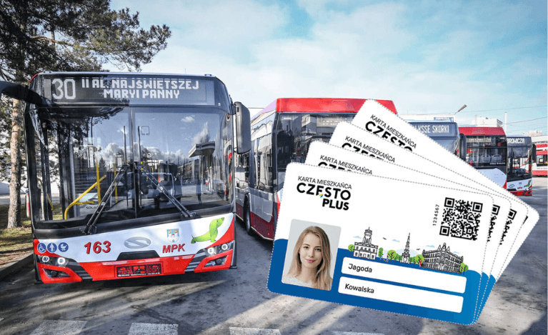 Częstochowa/ Karta mieszkańca uzupełniona o zniżki na komunikację miejską