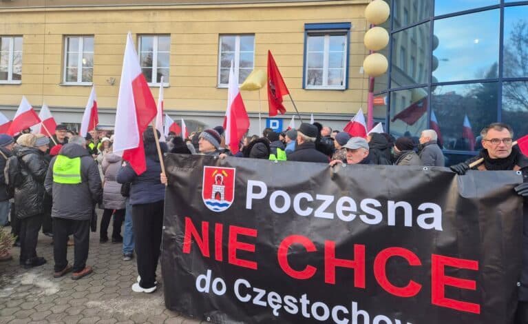 Częstochowa/ W projekcie rozporządzenia nie ma przesunięcia granic miasta kosztem gminy Poczesna