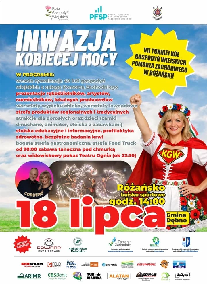 Czterdzieści kół gospodyń zjedzie do Różańska. Będzie turniej i piknik