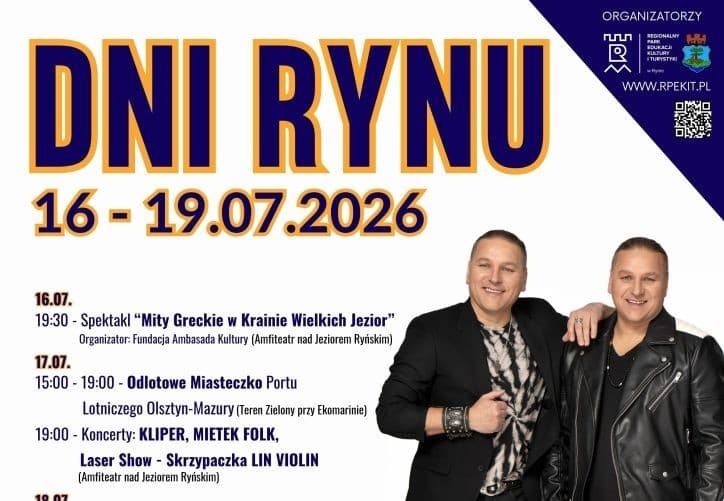 Cztery dni muzyki, sportu i rodzinnych atrakcji. Nadchodzą Dni Rynu 2026