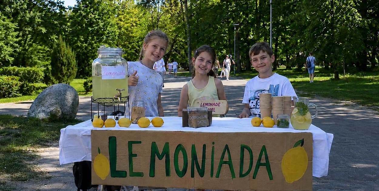 Czy dzieci mogą sprzedawać lemoniadę? Urzędnicy wyjaśniają