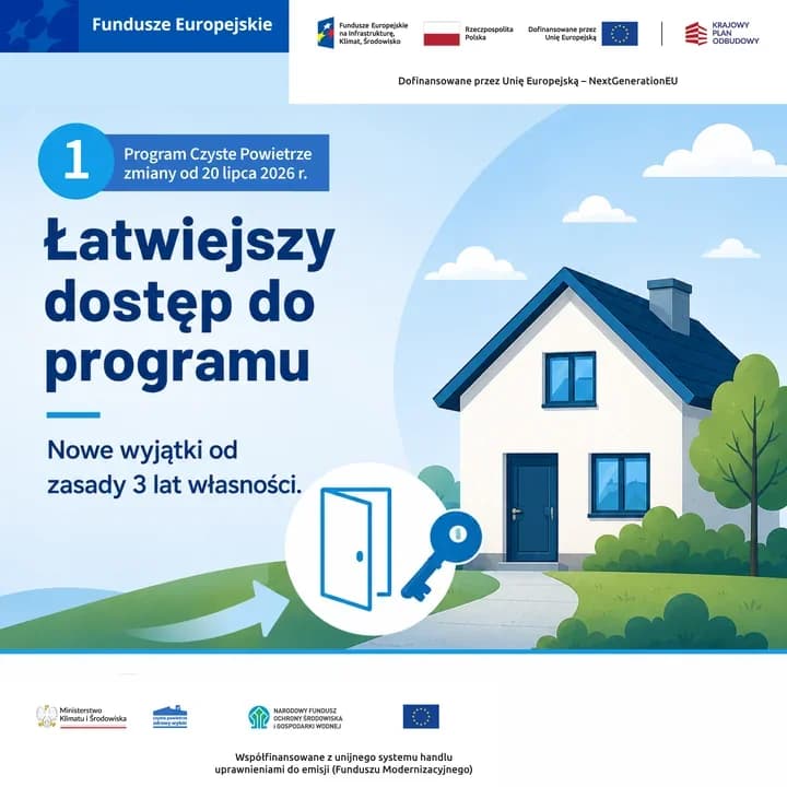 Czyste Powietrze zmienia zasady. Więcej pieniędzy i czasu na remont domu
