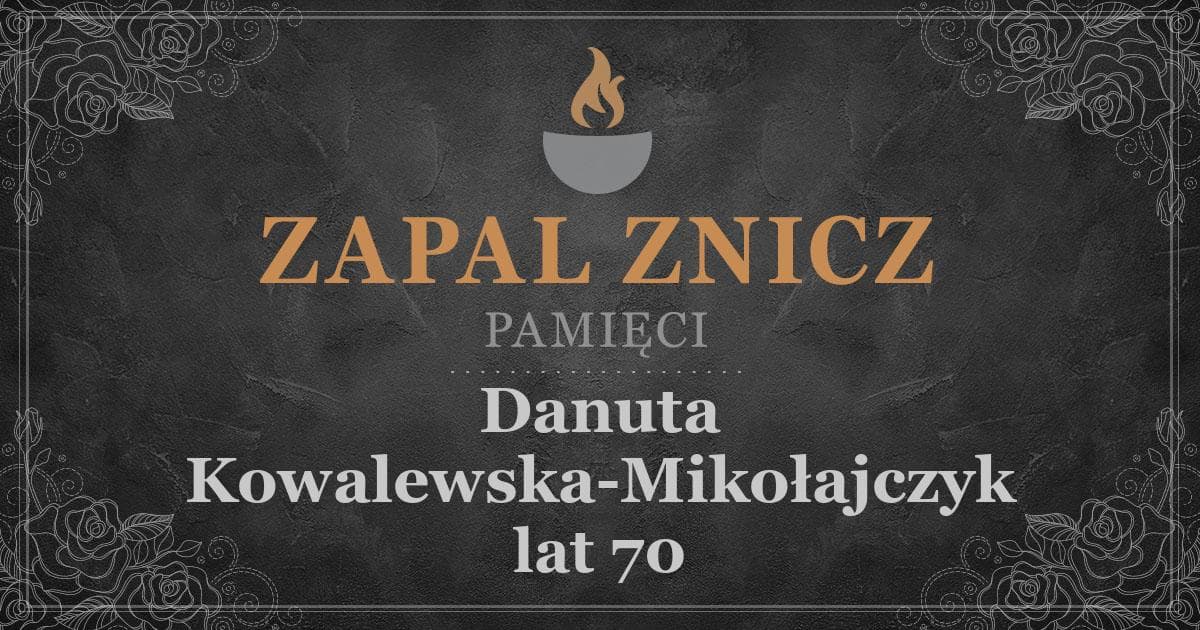 Danuta Kowalewska-Mikołajczyk