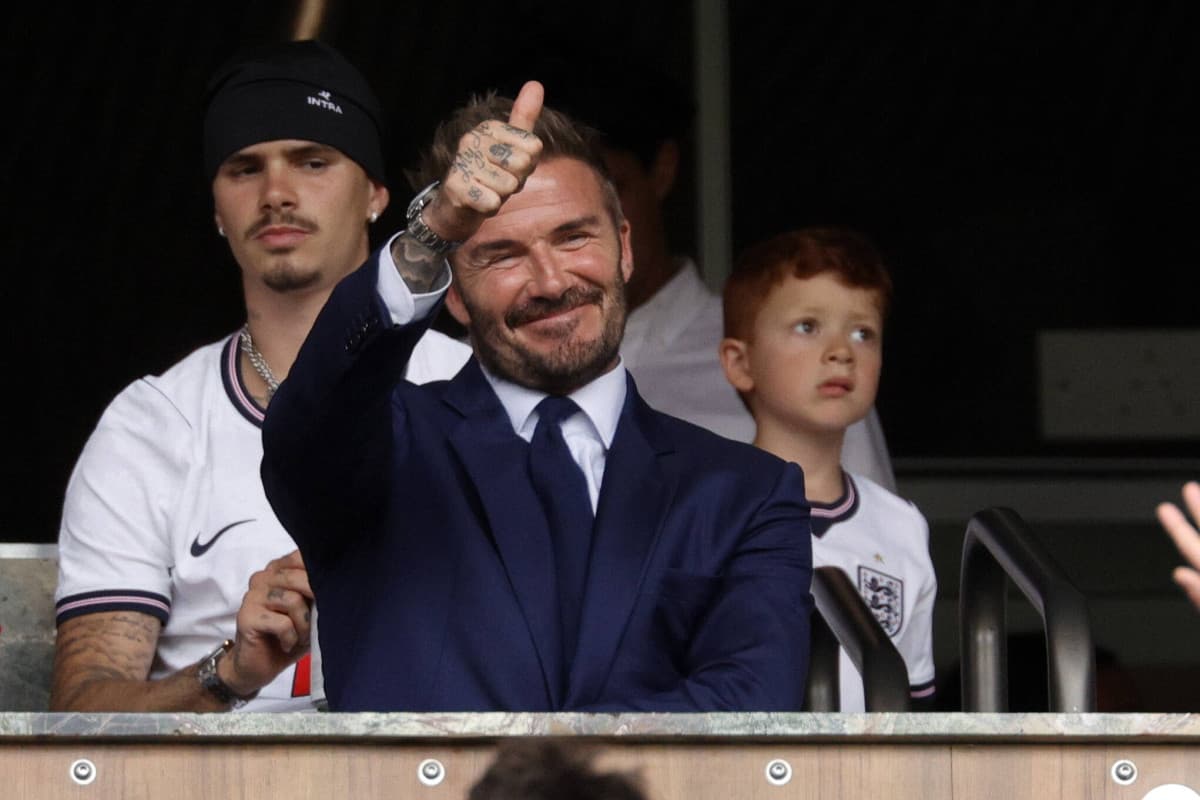 David Beckham nie wytrzymał po meczu Anglii. Kamery uchwyciły wyjątkowy moment z synami