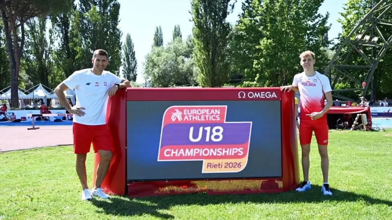 Dawid Barański z Bolesławca wicemistrzem Europy U18! Historyczny sukces młodego lekkoatlety