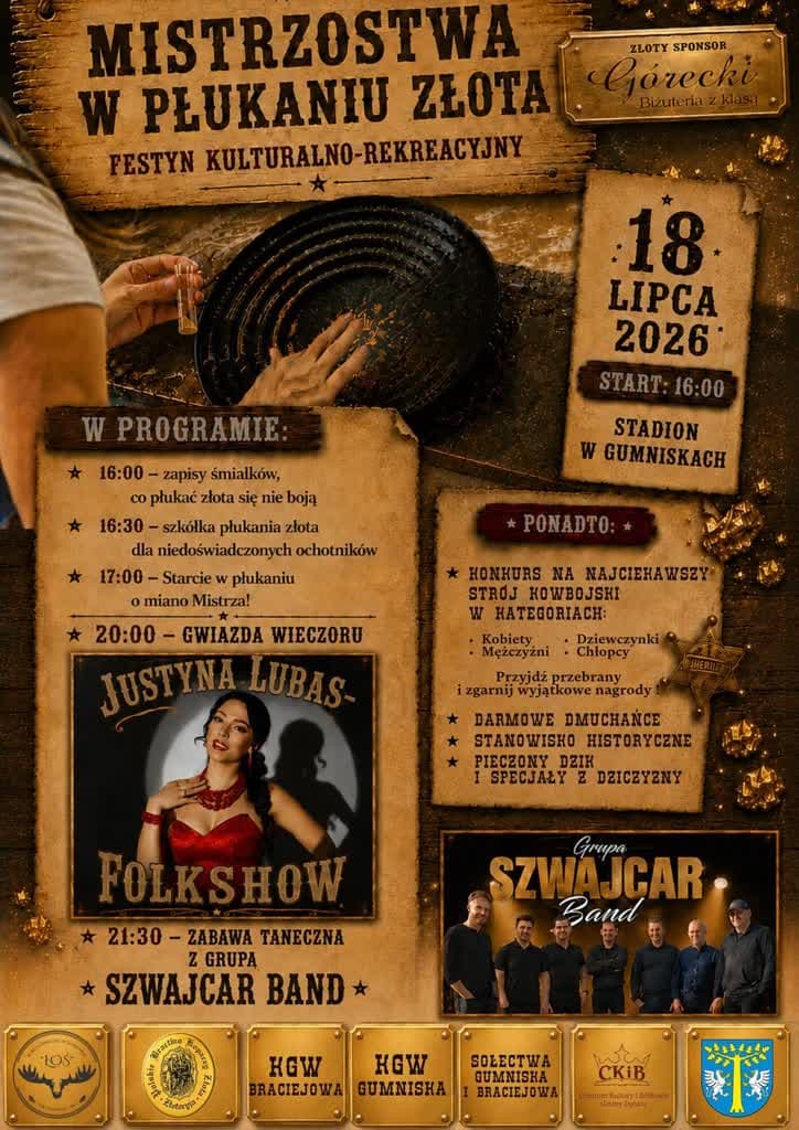 Dębica: „Mistrzostwa w Płukaniu Złota” już w ten weekend w gminie Dębica