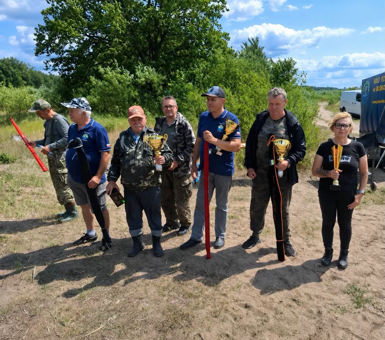 Deszcz, wiatr i zacięta walka nad Odrą. Wędkarze 55+ nie dali się pogodzie (wyniki)
