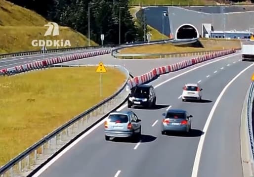 Dlaczego kierowcy zawracają na S1 i jadą pod prąd? GDDKiA wskazuje przyczynę