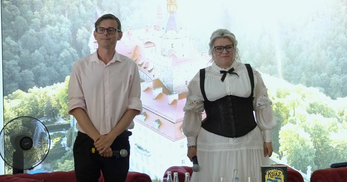 Dokładnie w 153. rocznicę urodzin księżnej Daisy von Pless odbyła się prapremiera książki „Zamek Książ. Historia opowied...