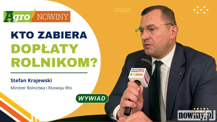 Dopłaty powinny trafiać do aktywnych rolników. Minister mówi, co dalej po wecie prezydenta