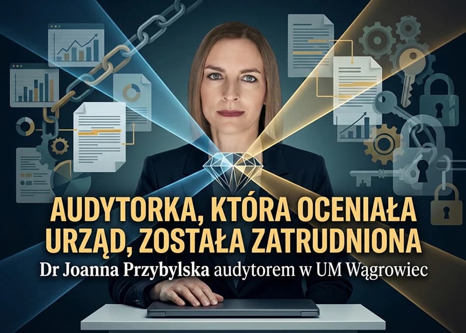 Dr Joanna Przybylska z Poznania audytorem w UM Wągrowiec