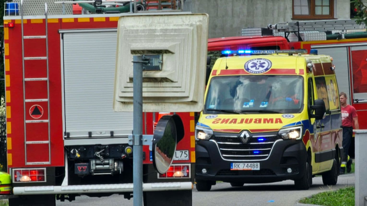 Dramatyczna akcja w jednym z domów w Głowience